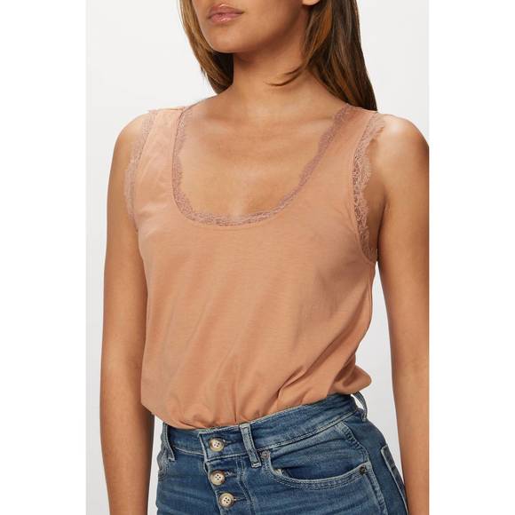 NEW CAMI NYC britney jersey tank in tawny - Picture 1 of 2